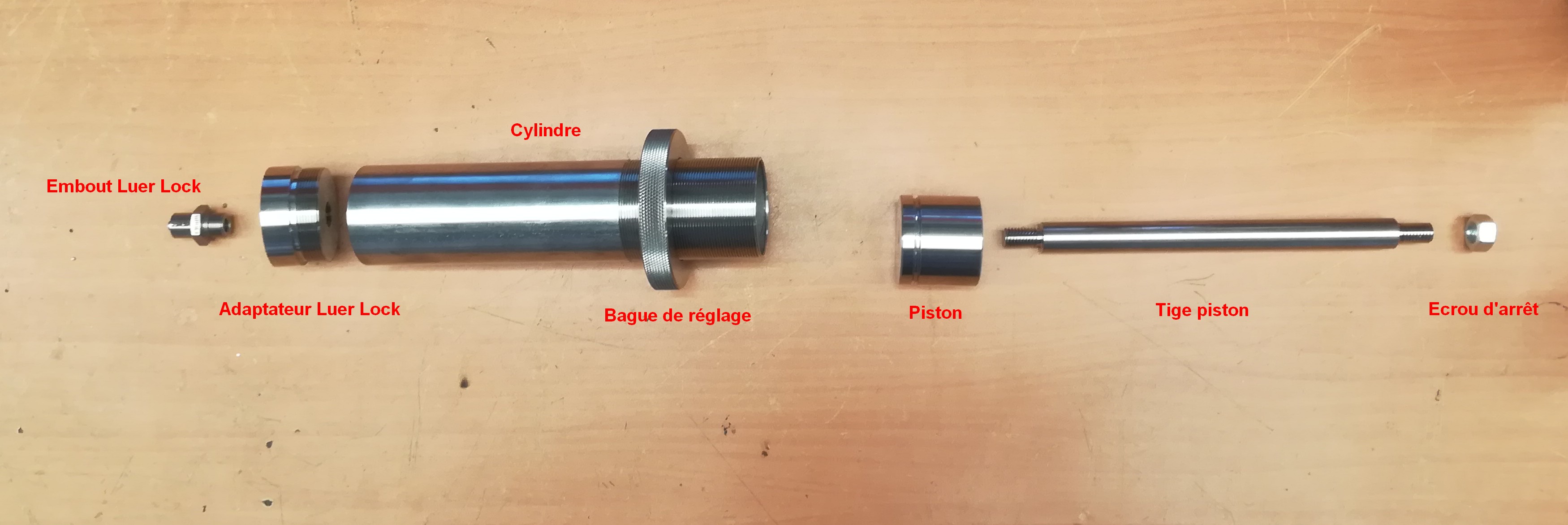 Tubeless Seringue,SL.GT Outil de Retrait de Noyau de Valve de Seringue  d'injecteur,Kit